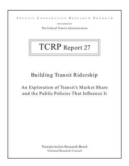 TCRP Report 27