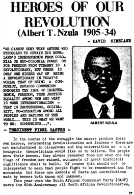 Albert T.Nzula 1905-34