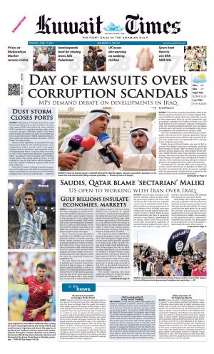 Day of Lawsuits Over Corruption Scandals Continued from Page 1 Former Top Officials
