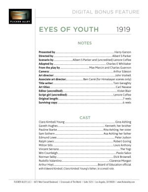 Eyes of Youth 1919