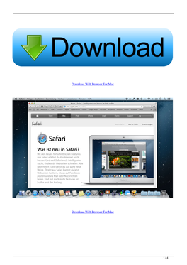 Download Web Browser for Mac