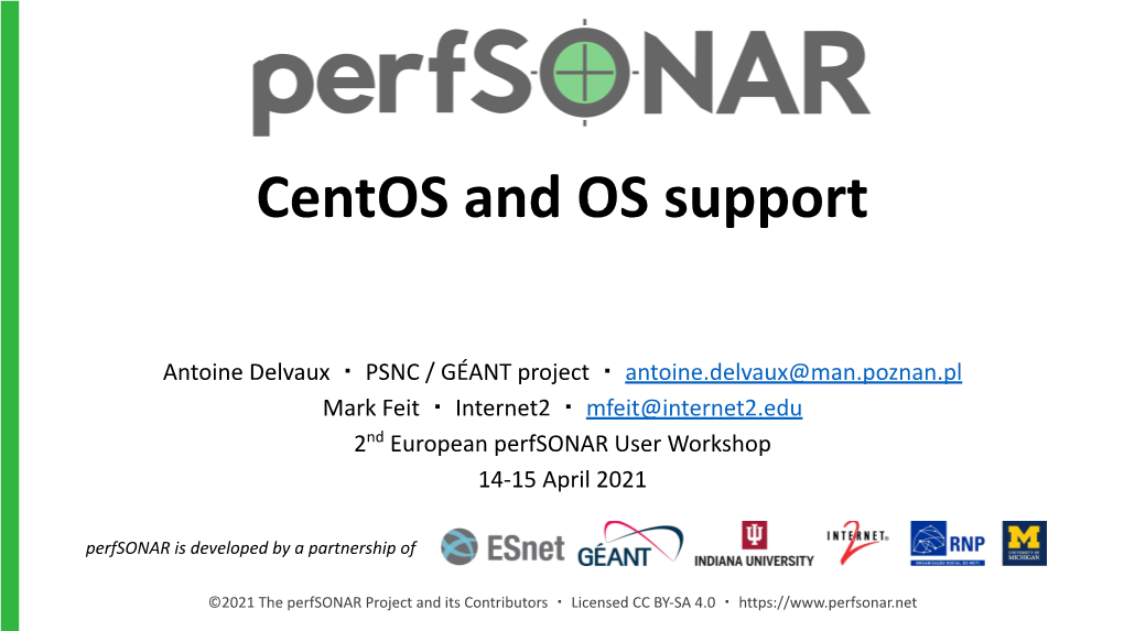 Centos and OS Support