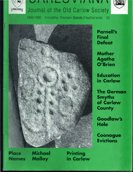Journal of the Old Carlow Society 1