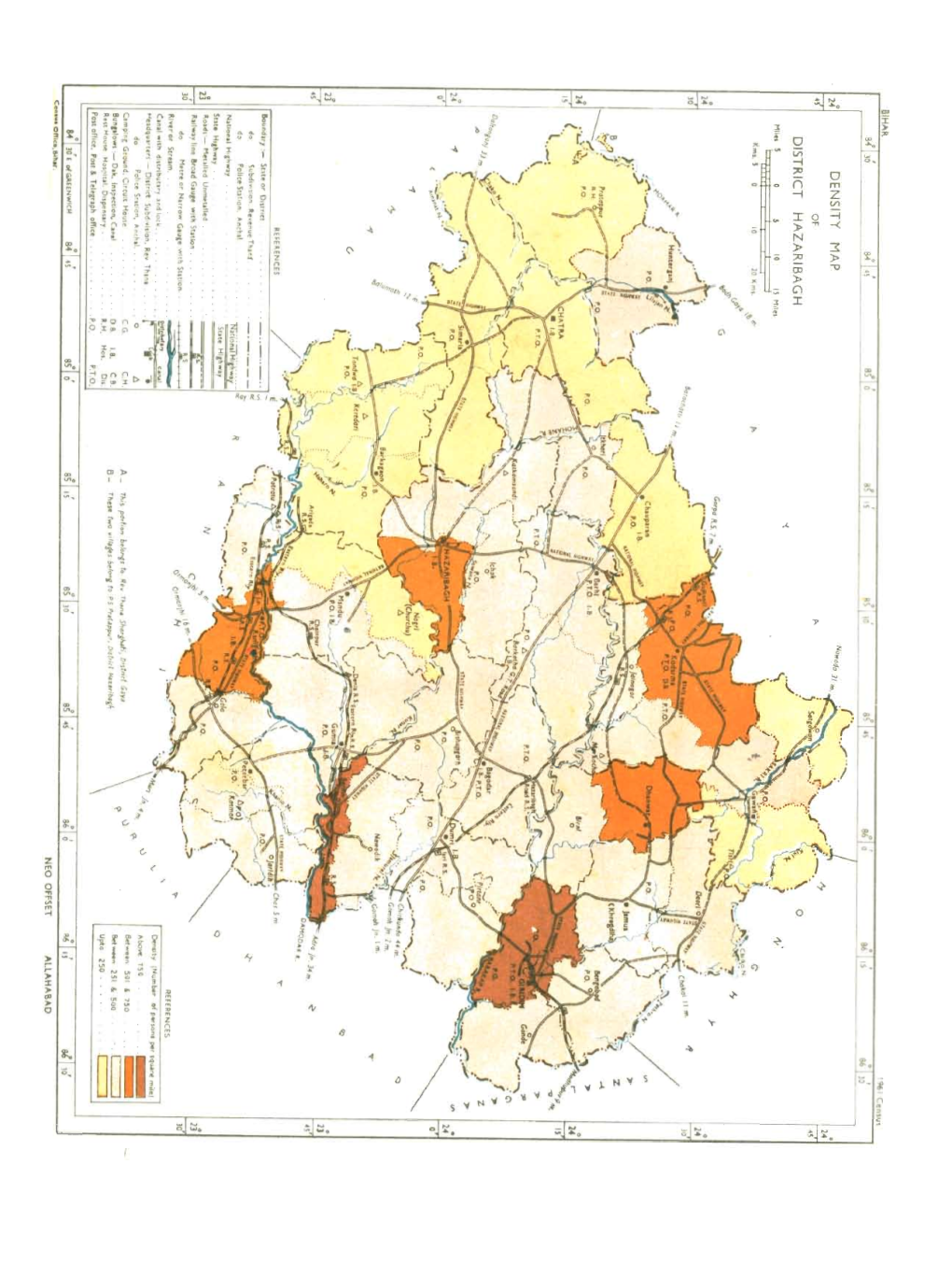 Hazaribagh, District Census Handbook, Bihar