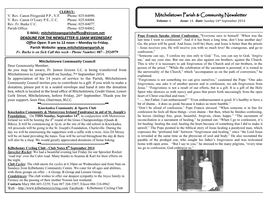 Mitchelstown Parish & Community Newsletter