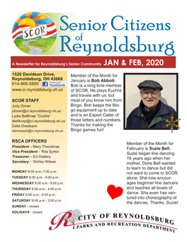 Senior Citizens Reynoldsburgof
