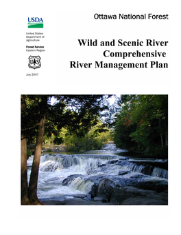 Comprehensive River Management Plan