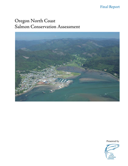 Oregon North Coast Salmon Conservation Assessment