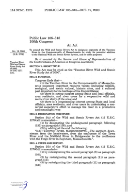 Public Law 106-318 106Th Congress An
