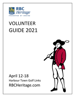 Volunteer Guide 2021