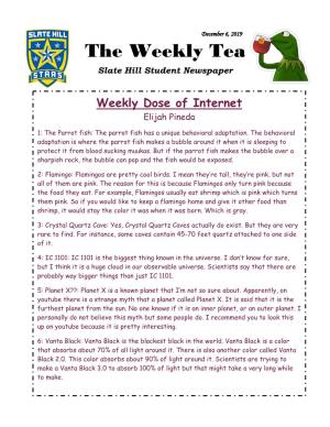 The Weekly Tea