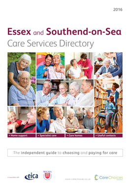Essex and Southend-On-Sea Care Services Directory