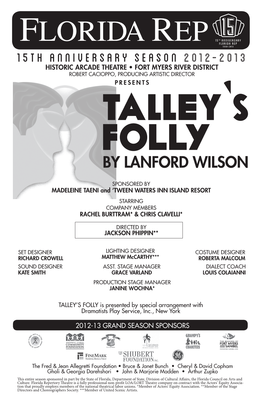 TALLEY's Folly
