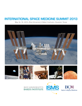 International Space Medicine Summit 2013
