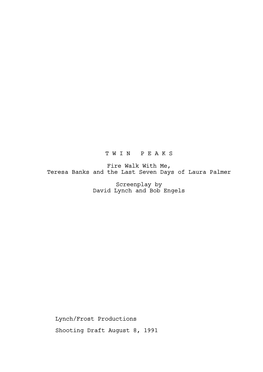 Twin Peaks.Fdr Title Page