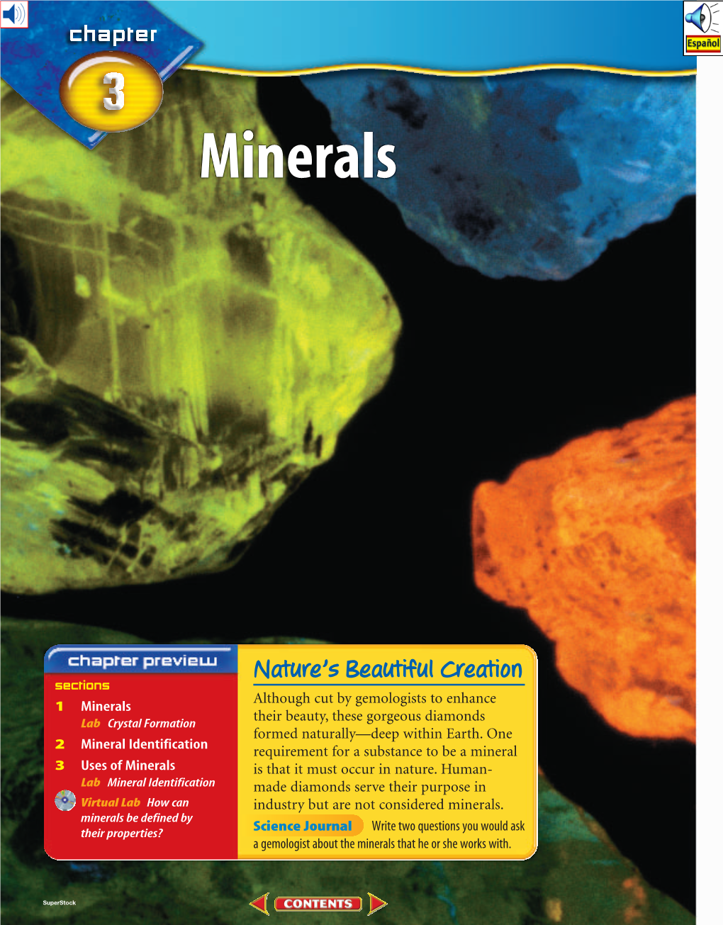 Chapter 3: Minerals