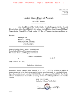 United States Court of Appeals for the SECOND CIRCUIT