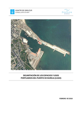Delimitación De Los Espacios Y Usos Portuarios Del Puerto De Burela (Lugo)