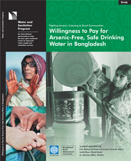 Willingness to Pay for Arsenic-Free, Safe Drinking Water in Bangladesh
