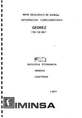 Informe Geologia Economica