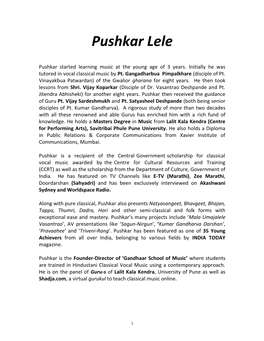 Pushkar Lele