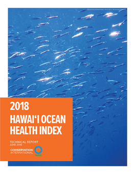 2018 Hawai'i Ocean Health Index