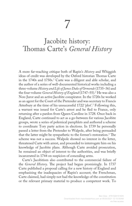 Thomas Carte's General History