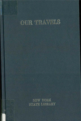 A Knickerbocker Tour of New York State, 1822: "Our Travels, Statistical