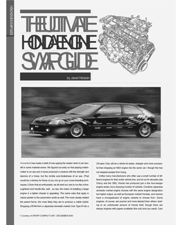 Honda Engineswap Guide