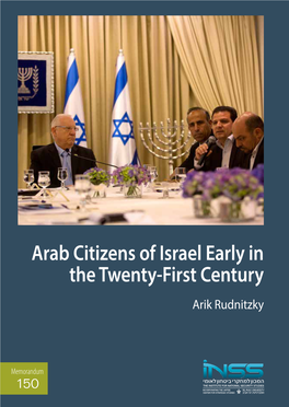 Arab Citizens of Israel Early in the Twenty-First Century Rudnitzky Arik