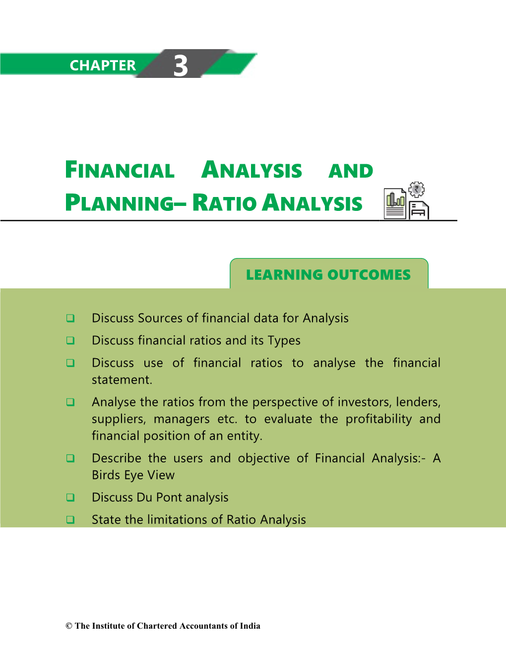 Financial Analysis and Planning– Ratio Analysis