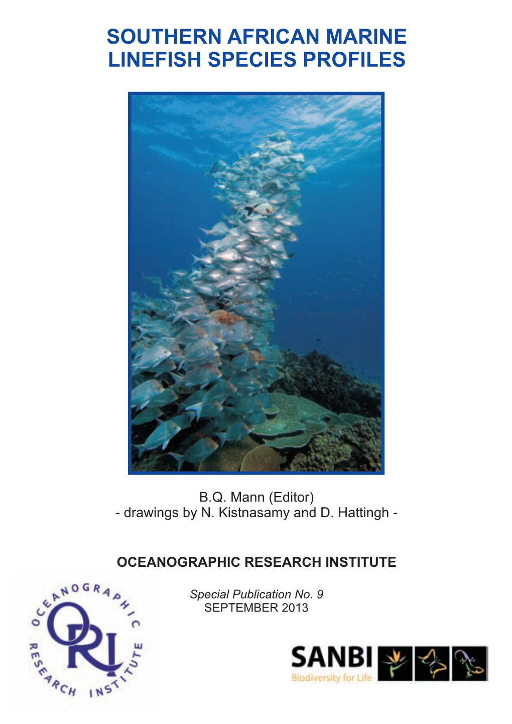 Southern African Marine Linefish Species Profiles