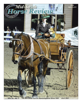 Horse Review • on the C Over : July 2021 the Best Carriage Dog at the Germantown Charity Horse Review Horse Show Is Corgi, Ernest Tea