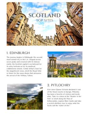 Scotland Top Sites | Edinburgh, Pitlochry, Isle of Skye, Fort William