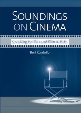 Soundings on Cinema : Speaking to Film and Film Artists