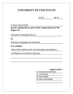 Committee Approval Form