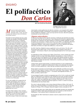 El Polifacético Don Carlos Por Luis Gutiérrez Ruvalcaba