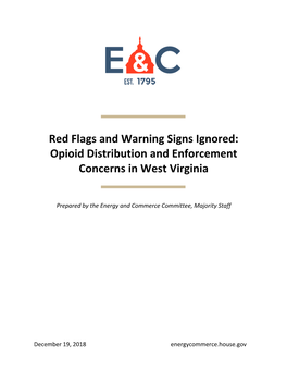 Opioid Distribution and Enforcement Concerns in West Virginia