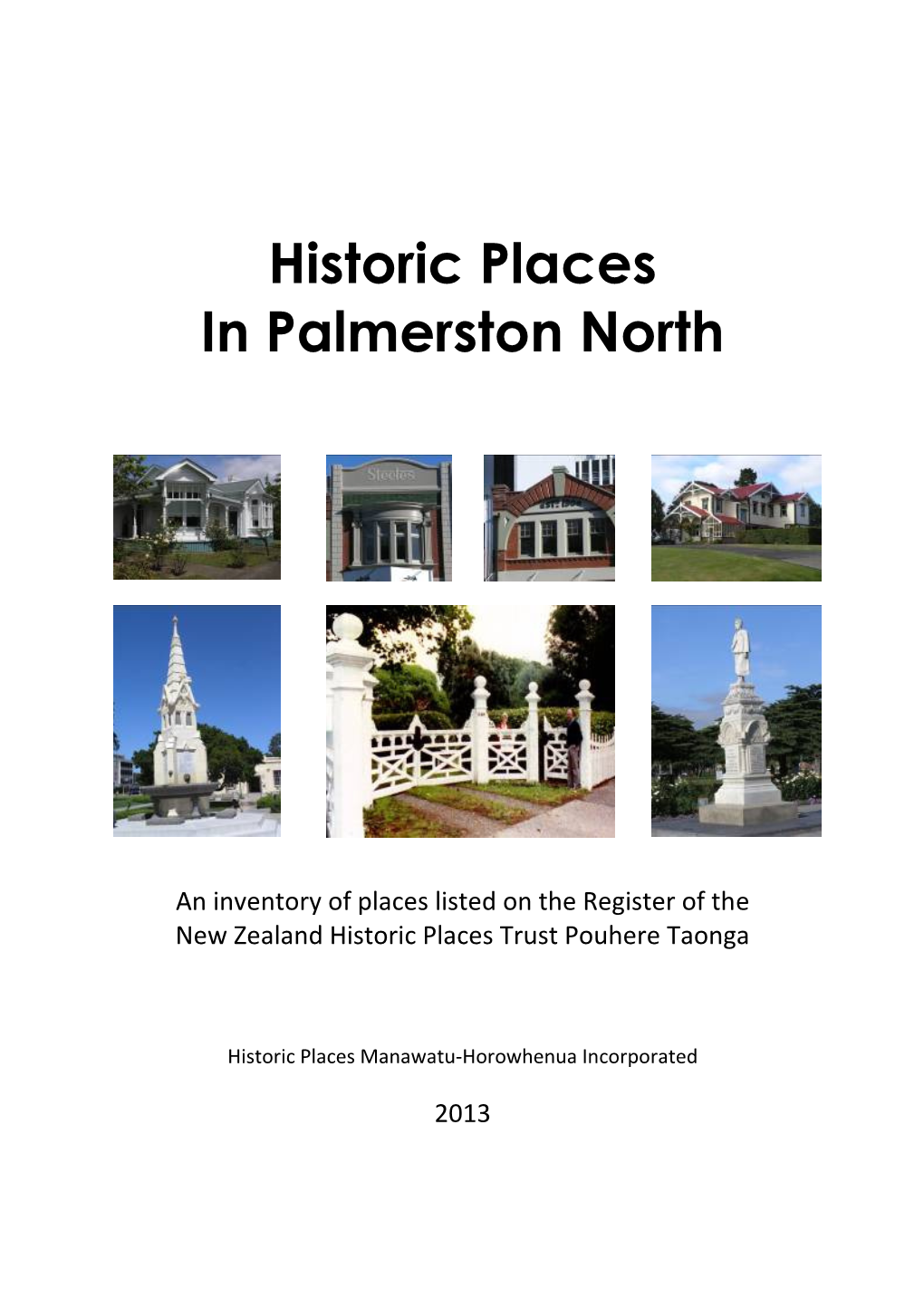 Historic Places in Palmerston North