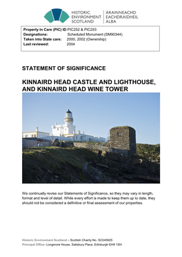 Kinnaird Head Castle and Lighthouse, and Kinnaird Head Wine Tower