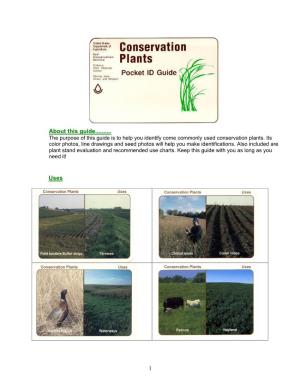 Conservation Plants Pocket ID Guide