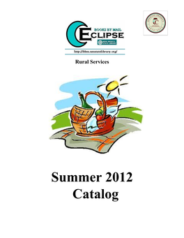 Summer 2012 Catalog Attention
