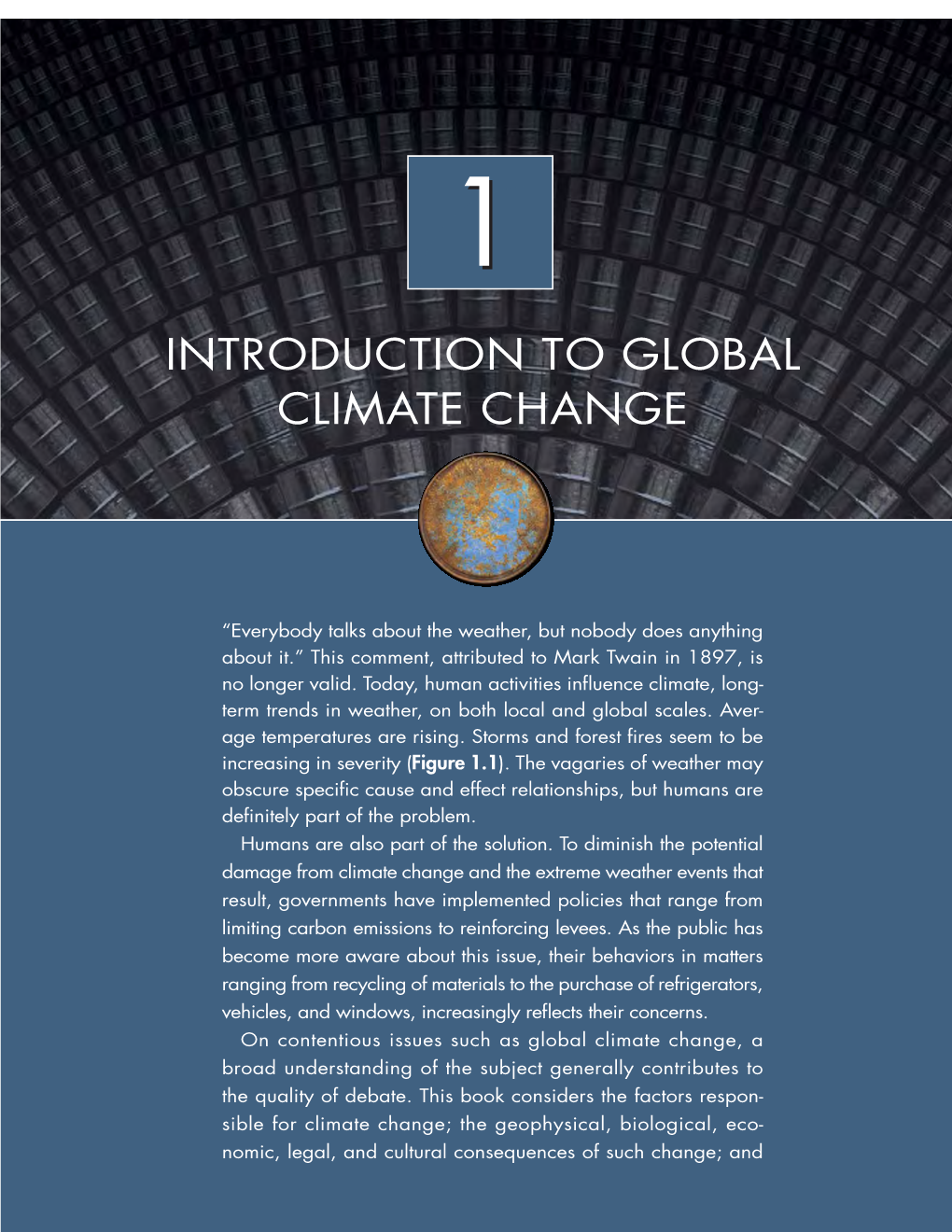 Introduction to Global Climate Change