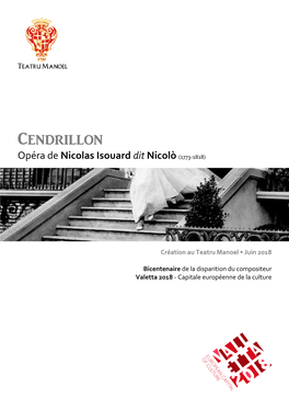 Cendrillon Opéra De Nicolas Isouard Dit Nicolò (1773-1818)
