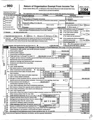 Form 9'90 Return of Organization Exempt from Income Tax J^