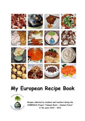 My European Recipe Book
