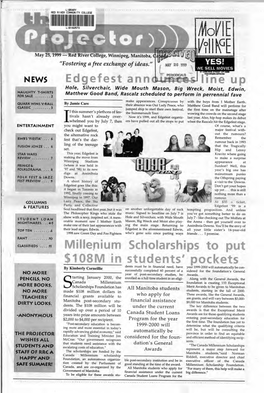 Edgefest Announces Line up Millenium Scholarships to Put 108M In