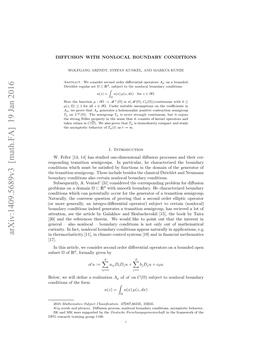 Diffusion with Nonlocal Boundary Conditions 3