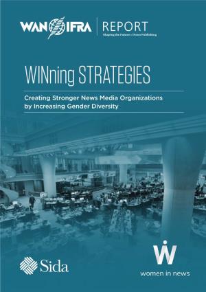 Creating Stronger News Media Organizations by Increasing Gender Diversity Winning Strategies IMPRINT