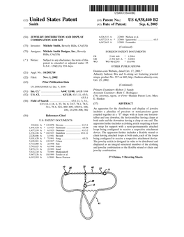 (12) United States Patent (10) Patent No.: US 6,938,440 B2 Smith (45) Date of Patent: Sep